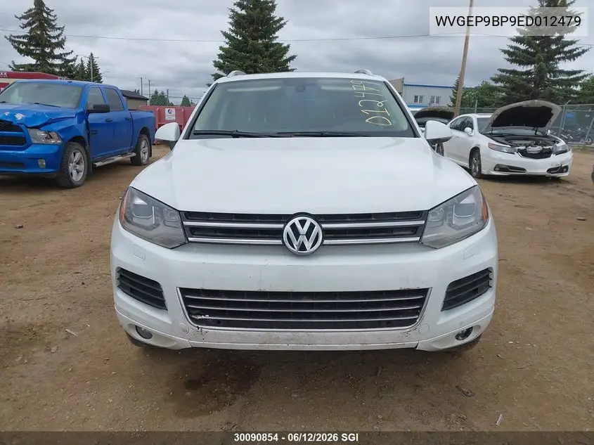 2014 Volkswagen Touareg V6 Tdi VIN: WVGEP9BP9ED012479 Lot: 30090854