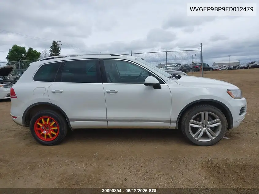 2014 Volkswagen Touareg V6 Tdi VIN: WVGEP9BP9ED012479 Lot: 30090854