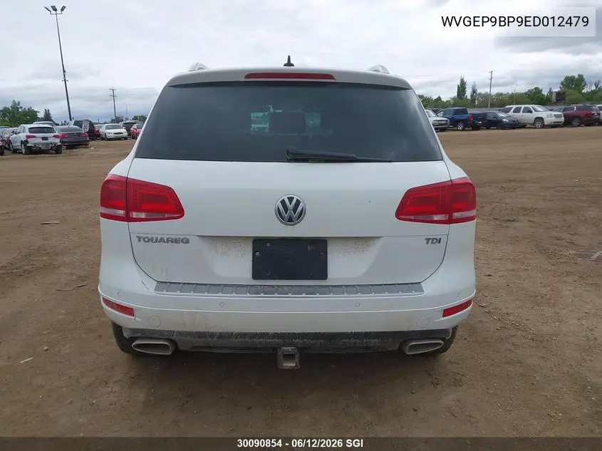 2014 Volkswagen Touareg V6 Tdi VIN: WVGEP9BP9ED012479 Lot: 30090854
