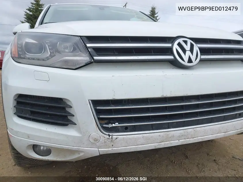 2014 Volkswagen Touareg V6 Tdi VIN: WVGEP9BP9ED012479 Lot: 30090854
