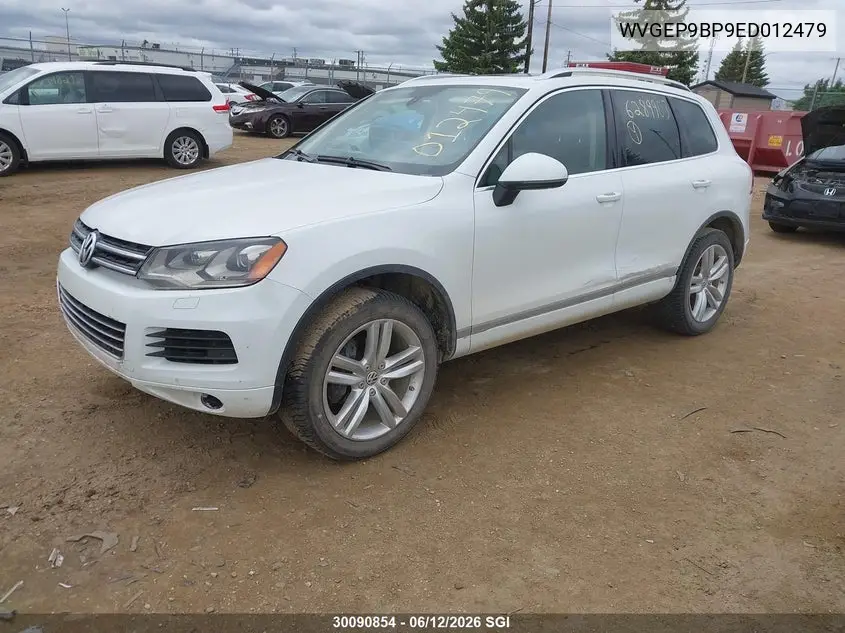 2014 Volkswagen Touareg V6 Tdi VIN: WVGEP9BP9ED012479 Lot: 30090854