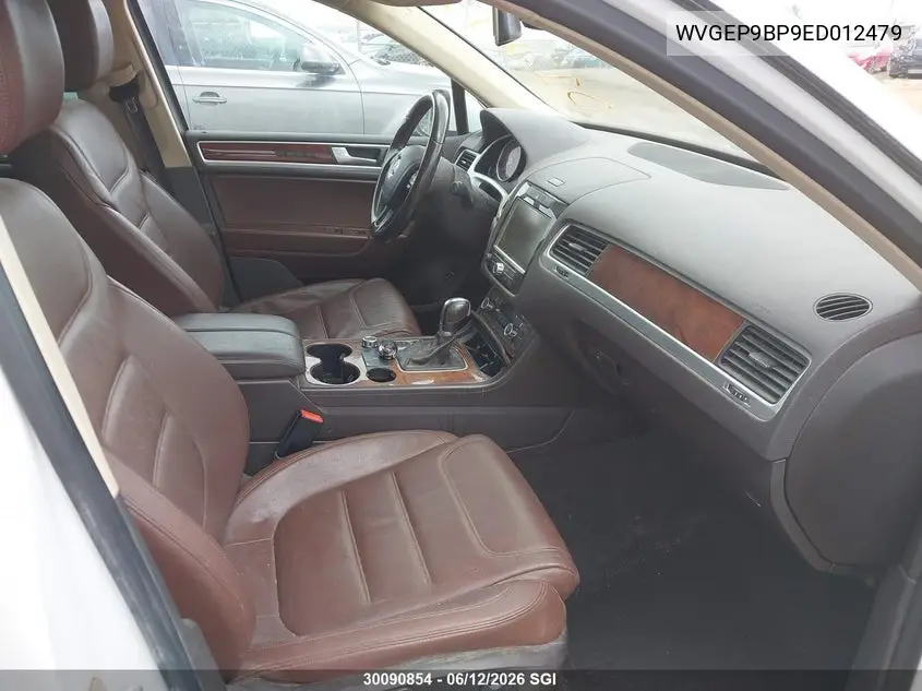 2014 Volkswagen Touareg V6 Tdi VIN: WVGEP9BP9ED012479 Lot: 30090854