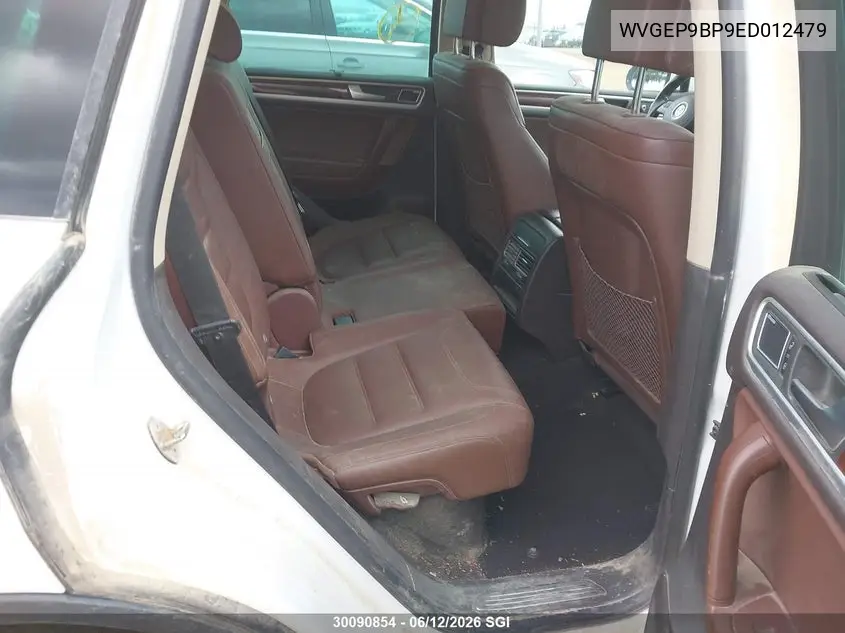 2014 Volkswagen Touareg V6 Tdi VIN: WVGEP9BP9ED012479 Lot: 30090854