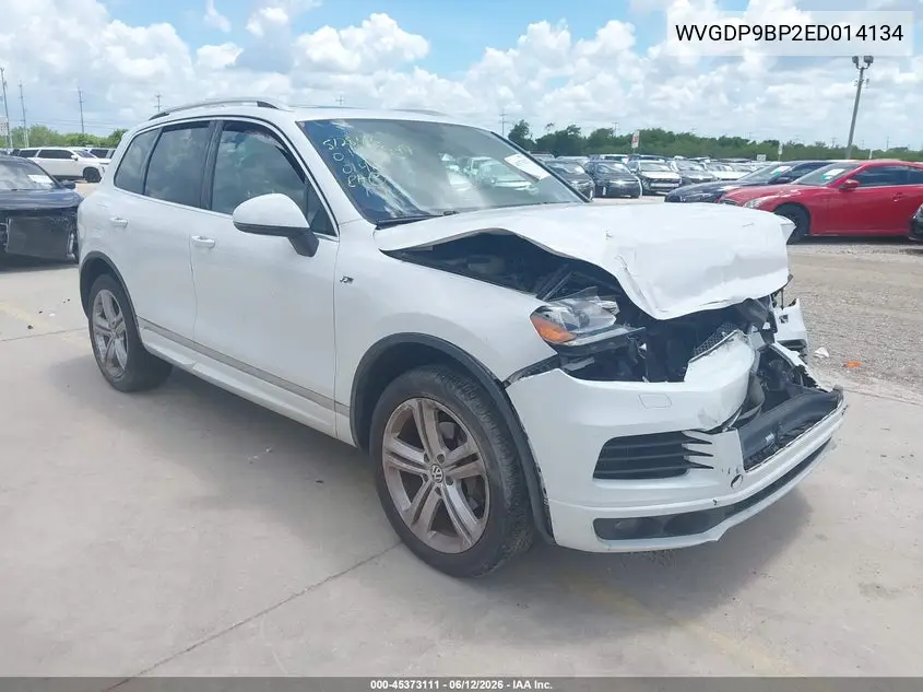 2014 Volkswagen Touareg Tdi R-Line VIN: WVGDP9BP2ED014134 Lot: 45373111