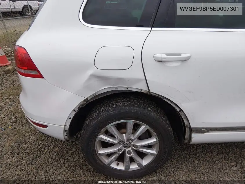 2014 Volkswagen Touareg 3.6L Sport VIN: WVGEF9BP5ED007301 Lot: 45612253