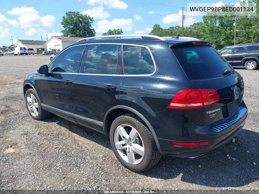 2014 Volkswagen Touareg Tdi Lux VIN: WVGEP9BP8ED001134 Lot: 45644148