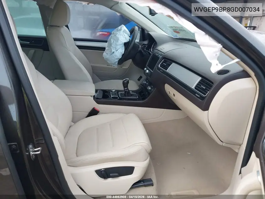 2016 Volkswagen Touareg Tdi Sport W/Technology VIN: WVGEP9BP8GD007034 Lot: 44862908