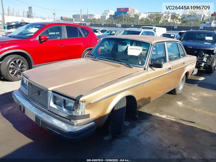 1980 Volvo 240 VIN: VC26445A1096709 Lot: 43887610
