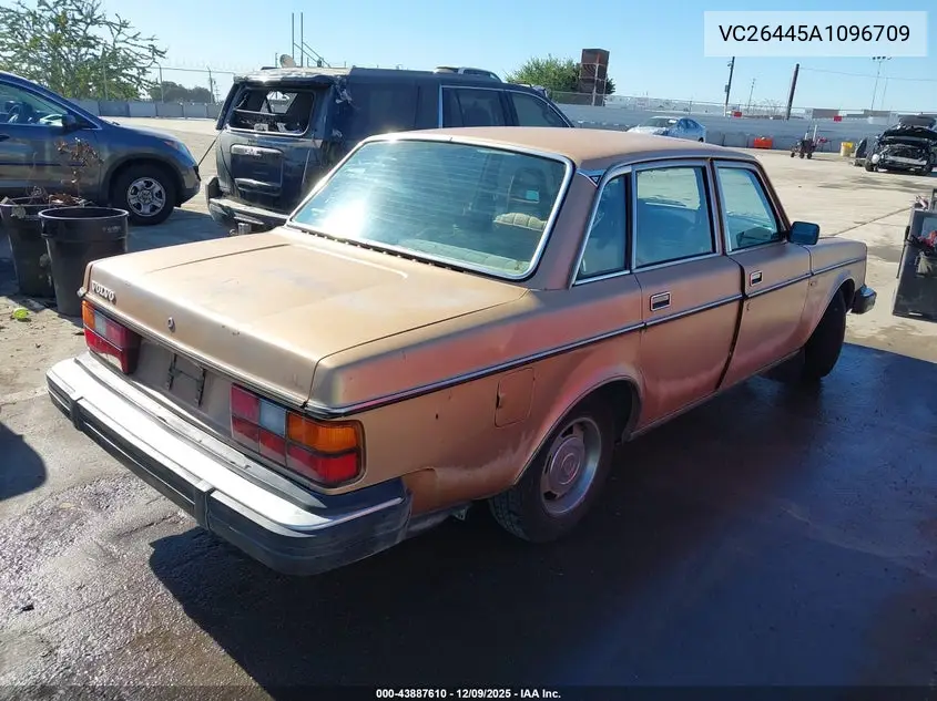 1980 Volvo 240 VIN: VC26445A1096709 Lot: 43887610