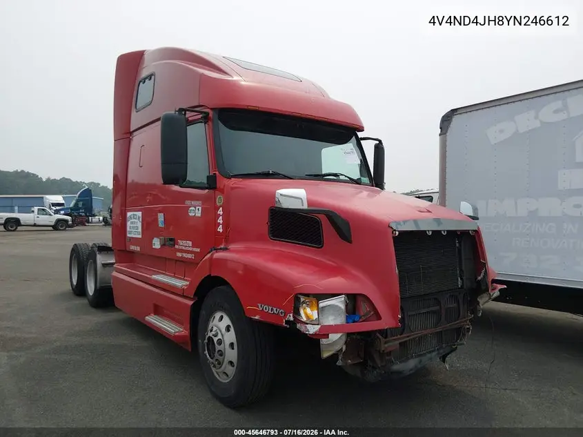 2000 Volvo Vn VIN: 4V4ND4JH8YN246612 Lot: 45646793