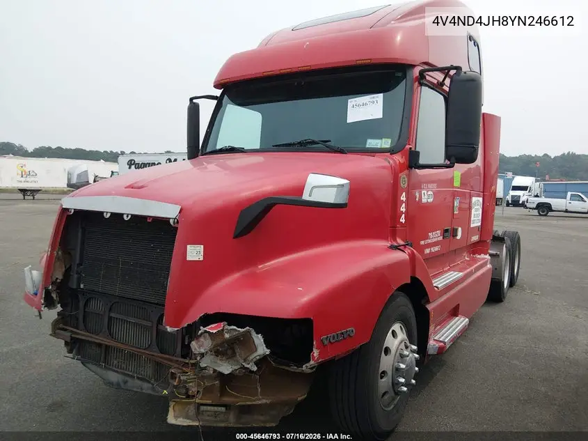 2000 Volvo Vn VIN: 4V4ND4JH8YN246612 Lot: 45646793