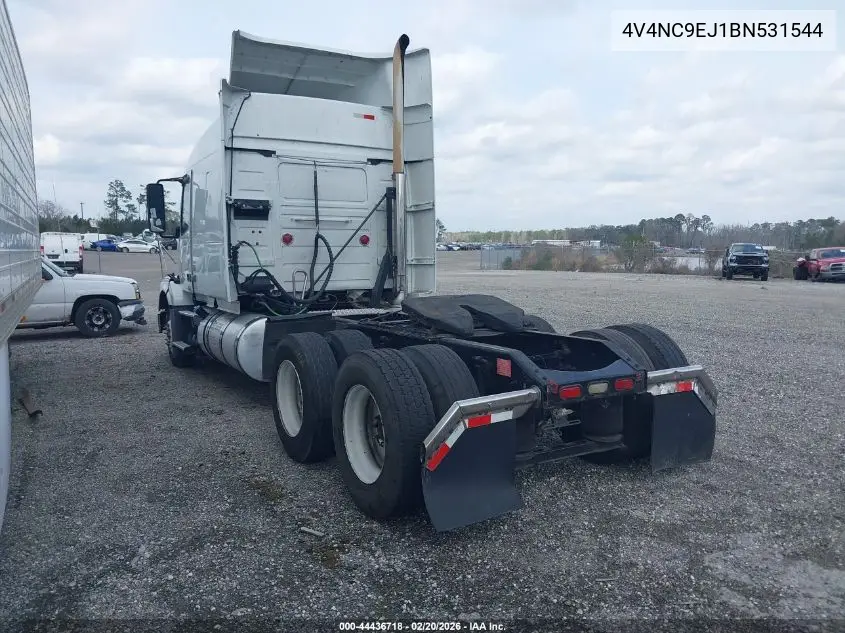 2011 Volvo Vn VIN: 4V4NC9EJ1BN531544 Lot: 44436718