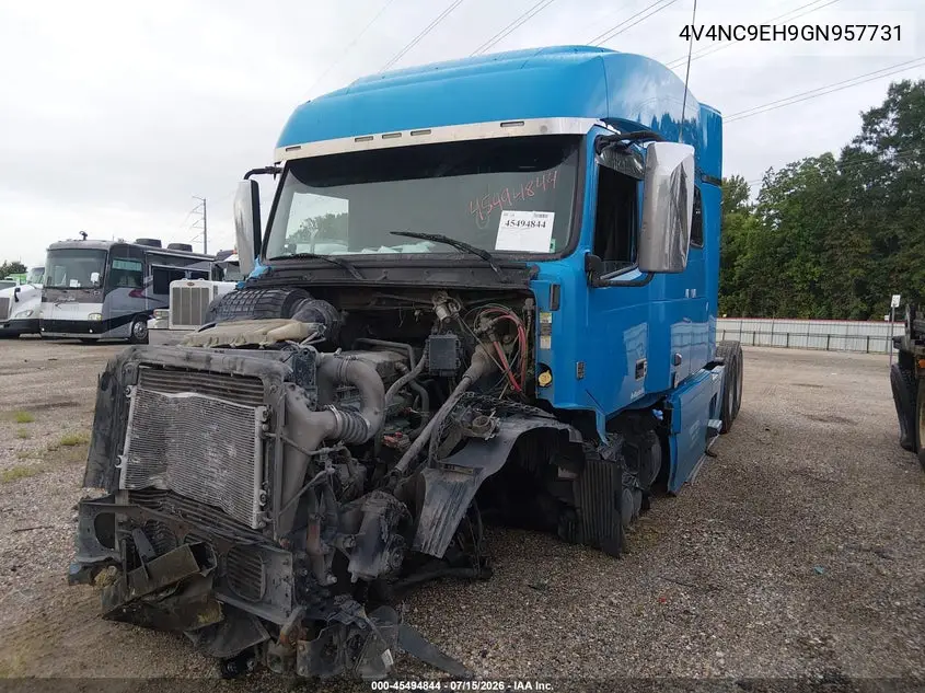 2016 Volvo Vn Vnl VIN: 4V4NC9EH9GN957731 Lot: 45494844