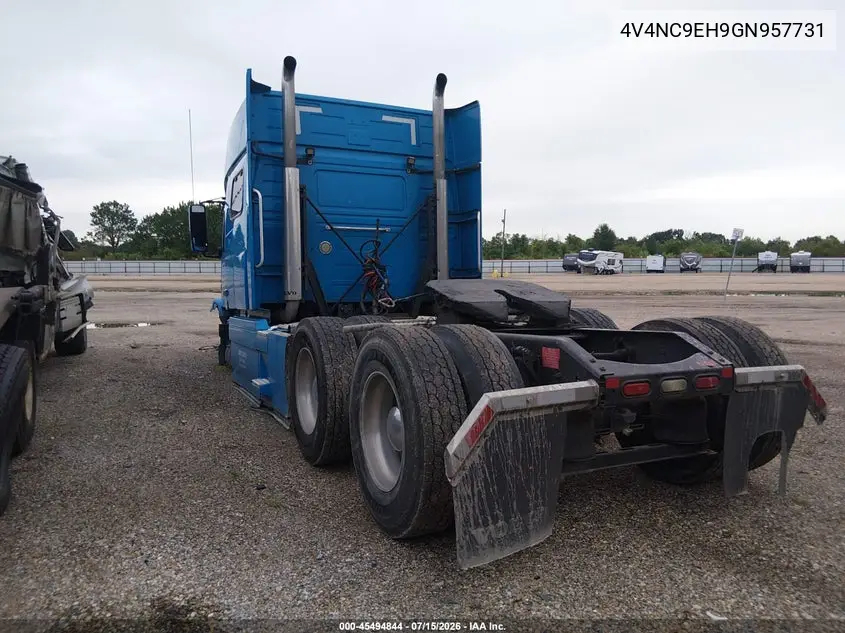 2016 Volvo Vn Vnl VIN: 4V4NC9EH9GN957731 Lot: 45494844