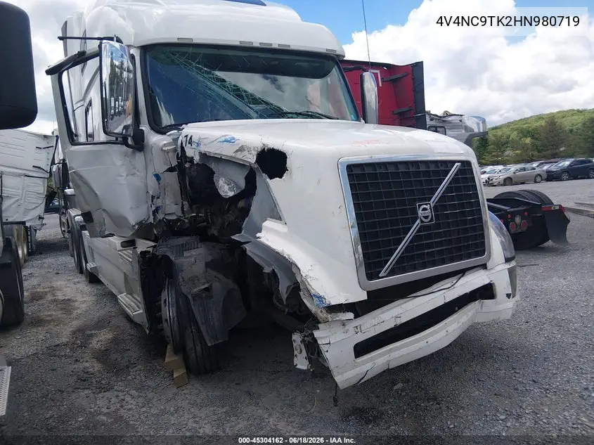 2017 Volvo Vnl VIN: 4V4NC9TK2HN980719 Lot: 45304162