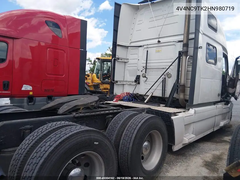 2017 Volvo Vnl VIN: 4V4NC9TK2HN980719 Lot: 45304162