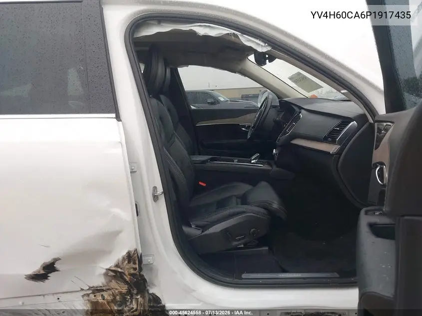 2023 Volvo Xc90 Recharge Plug-In Hybrid T8 Ultimate Bright Theme 7-Seater VIN: YV4H60CA6P1917435 Lot: 45624558