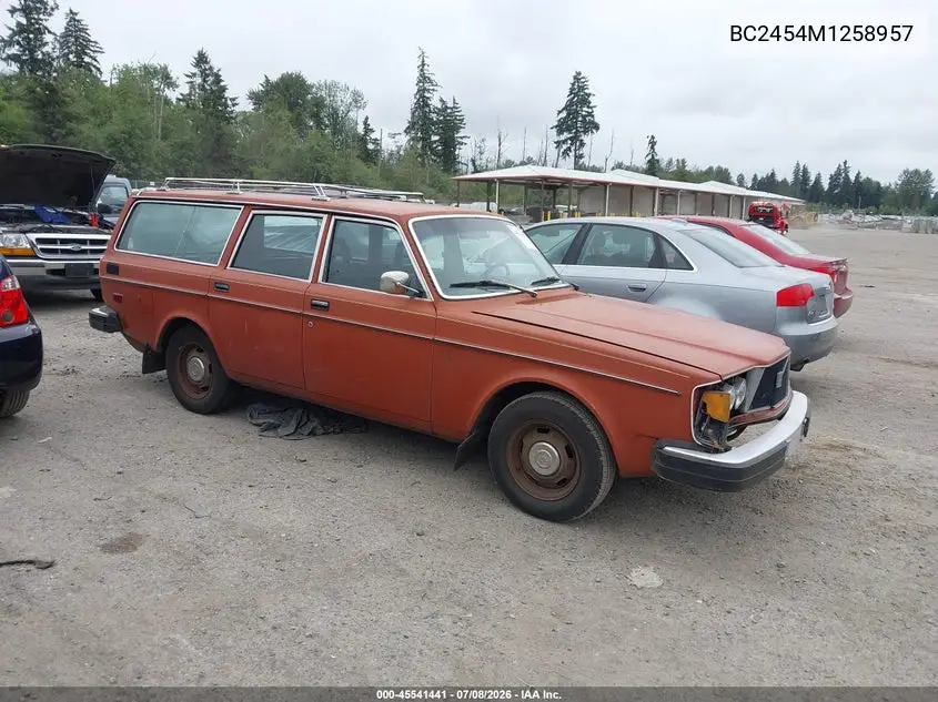 1979 Volvo 245 VIN: VC2454M1258957 Lot: 45541441