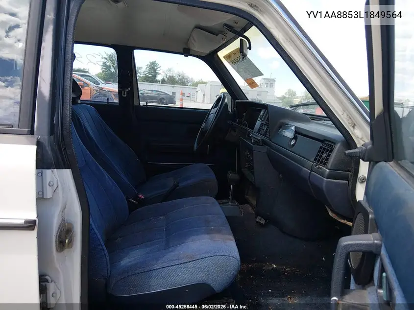 1990 Volvo 240 Dl VIN: YV1AA8853L1849564 Lot: 45258445