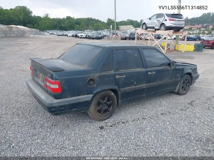 1996 Volvo 850 Glt VIN: YV1LS5556T1314852 Lot: 45189352