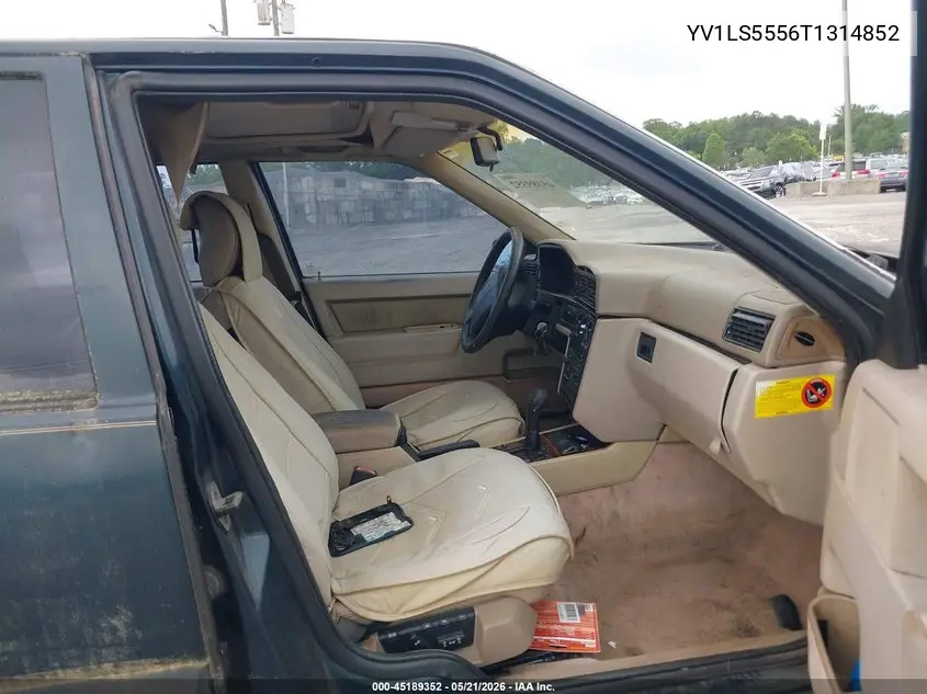 1996 Volvo 850 Glt VIN: YV1LS5556T1314852 Lot: 45189352