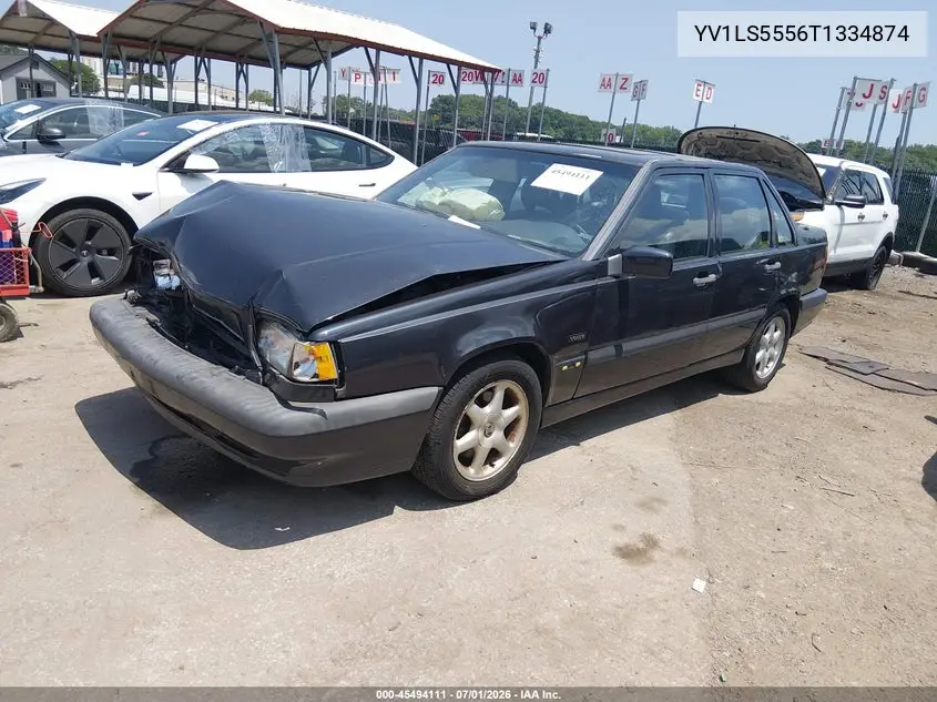 1996 Volvo 850 Glt VIN: YV1LS5556T1334874 Lot: 45494111