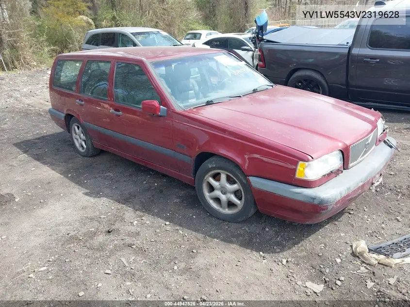 1997 Volvo 850 Gt VIN: YV1LW5543V2319628 Lot: 44947526