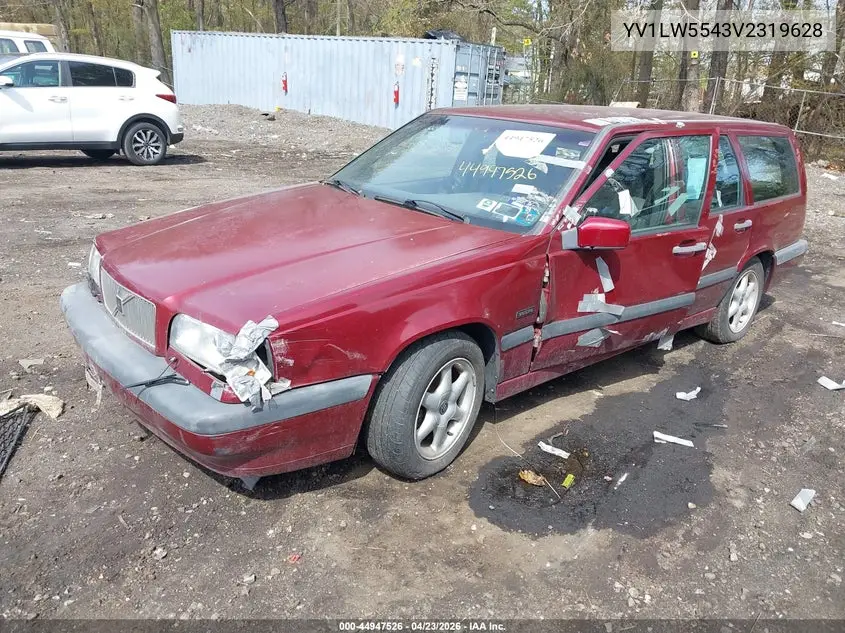 1997 Volvo 850 Gt VIN: YV1LW5543V2319628 Lot: 44947526