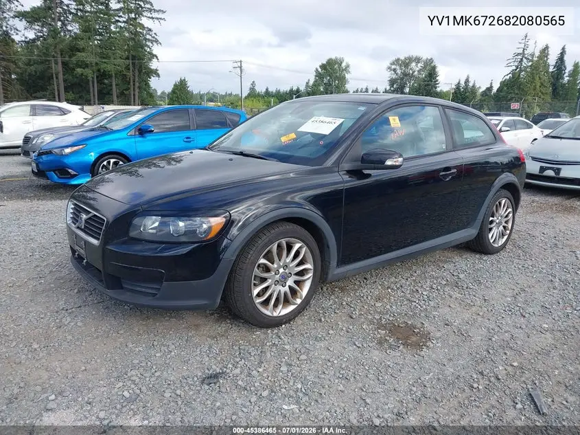 2008 Volvo C30 T5 R-Design/T5 Version 1.0/T5 Version 2.0 VIN: YV1MK672682080565 Lot: 45386465
