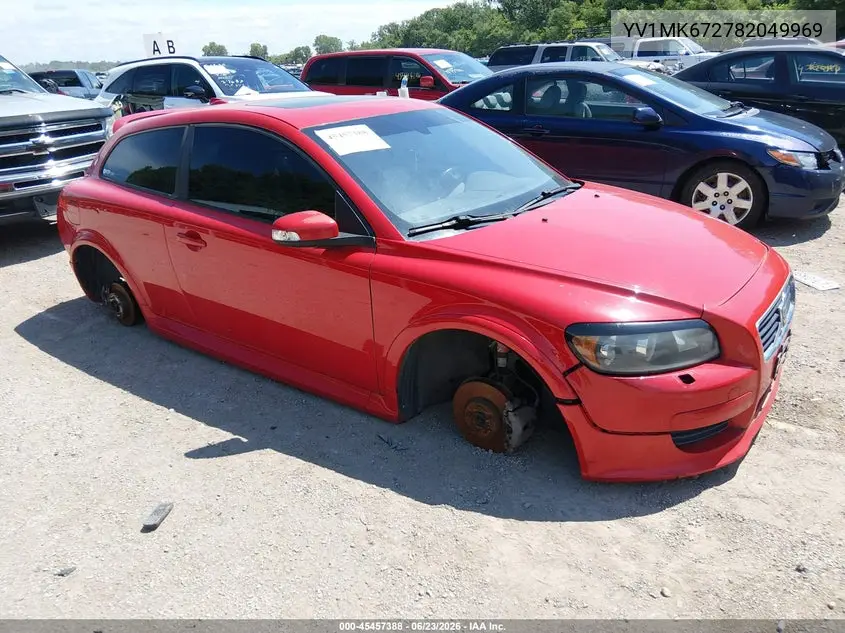 2008 Volvo C30 T5 R-Design/T5 Version 1.0/T5 Version 2.0 VIN: YV1MK672782049969 Lot: 45457388
