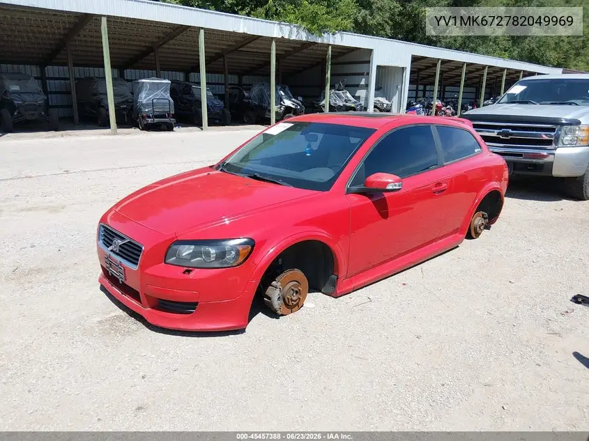 2008 Volvo C30 T5 R-Design/T5 Version 1.0/T5 Version 2.0 VIN: YV1MK672782049969 Lot: 45457388