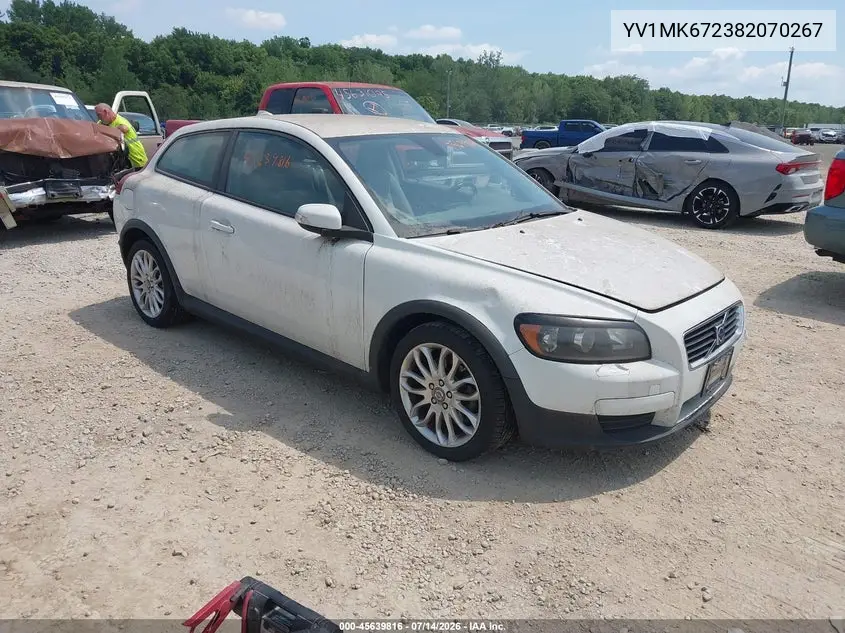 2008 Volvo C30 T5 R-Design/T5 Version 1.0/T5 Version 2.0 VIN: YV1MK672382070267 Lot: 45639816