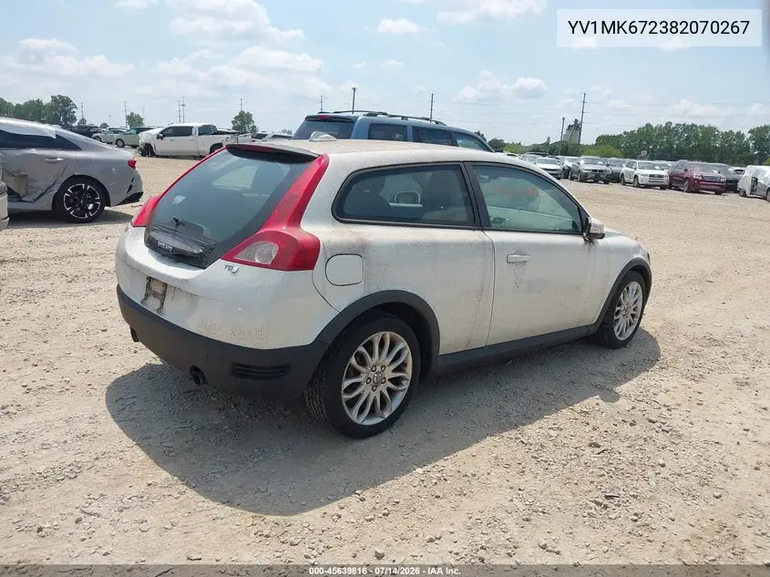 2008 Volvo C30 T5 R-Design/T5 Version 1.0/T5 Version 2.0 VIN: YV1MK672382070267 Lot: 45639816