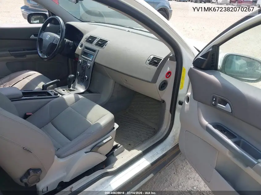 2008 Volvo C30 T5 R-Design/T5 Version 1.0/T5 Version 2.0 VIN: YV1MK672382070267 Lot: 45639816