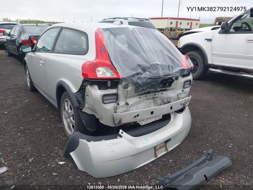 2009 Volvo C30 2.4I/T5 VIN: YV1MK382792124975 Lot: 12613350