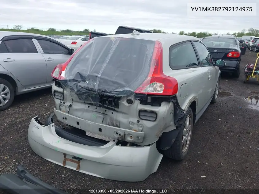 2009 Volvo C30 2.4I/T5 VIN: YV1MK382792124975 Lot: 12613350