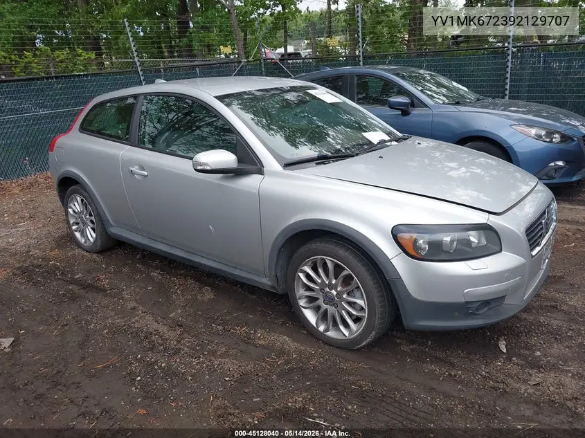2009 Volvo C30 T5/T5 R-Design VIN: YV1MK672392129707 Lot: 45128040