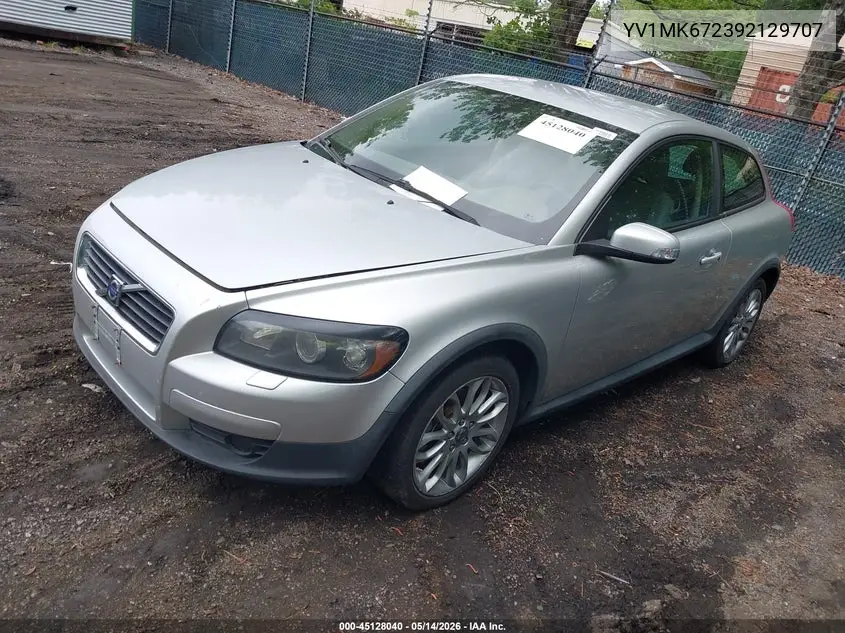 2009 Volvo C30 T5/T5 R-Design VIN: YV1MK672392129707 Lot: 45128040