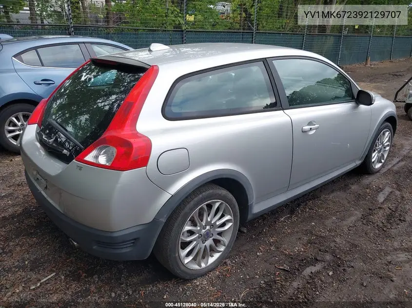 2009 Volvo C30 T5/T5 R-Design VIN: YV1MK672392129707 Lot: 45128040