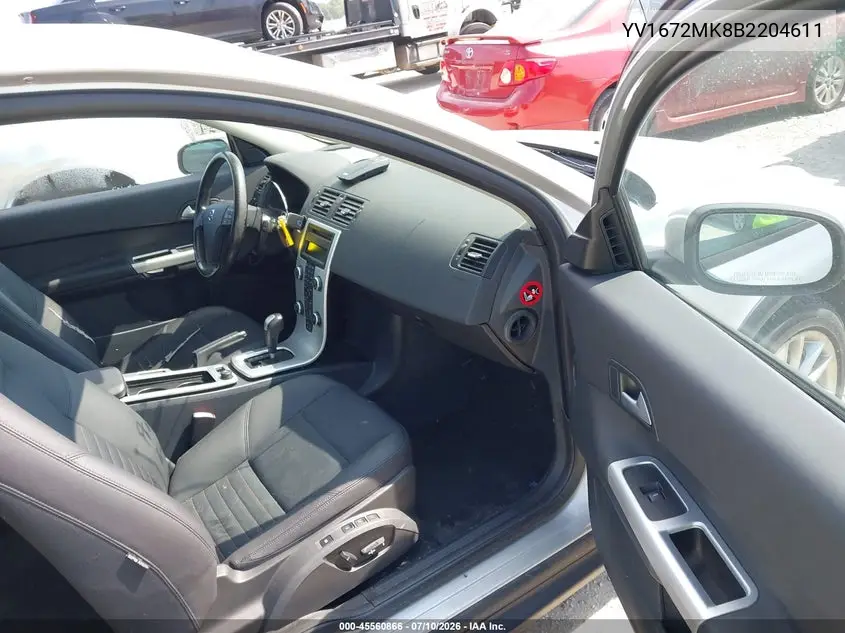 2011 Volvo C30 R-Design/T5 (Retail Only) VIN: YV1672MK8B2204611 Lot: 45560866