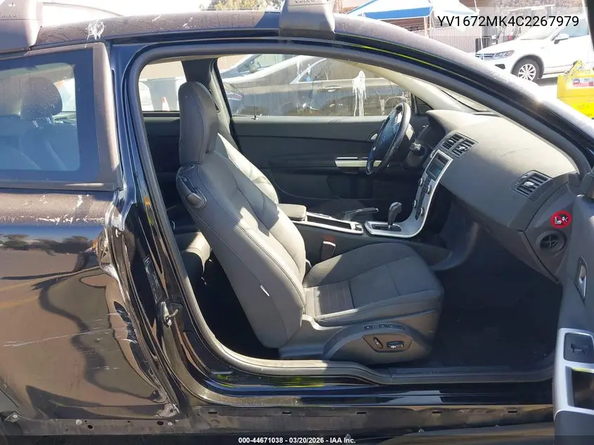 2012 Volvo C30 T5 VIN: YV1672MK4C2267979 Lot: 44671038
