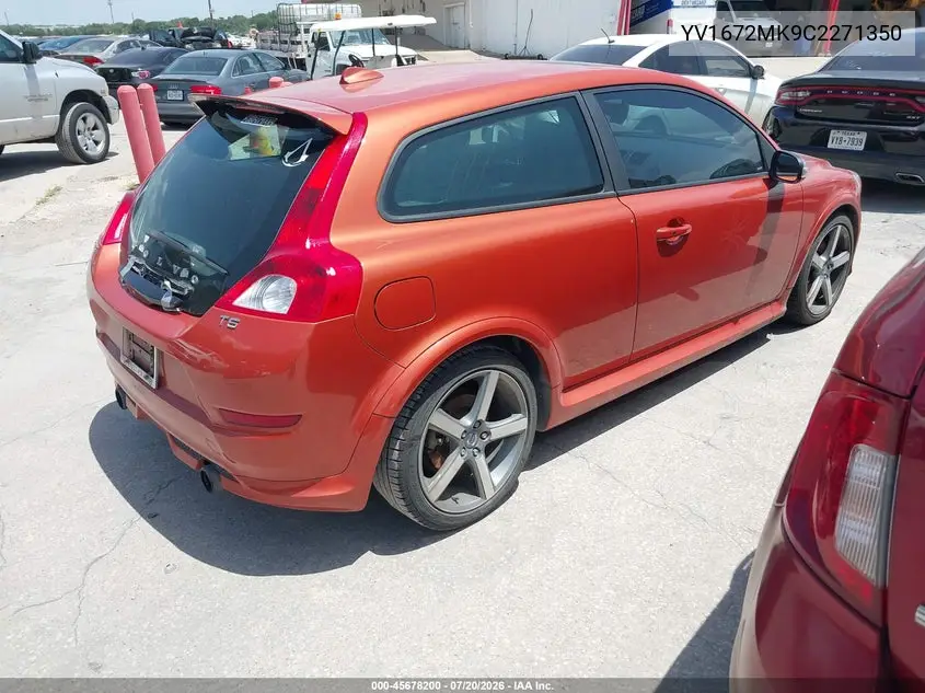 2012 Volvo C30 Premier Plus VIN: YV1672MK9C2271350 Lot: 45678200
