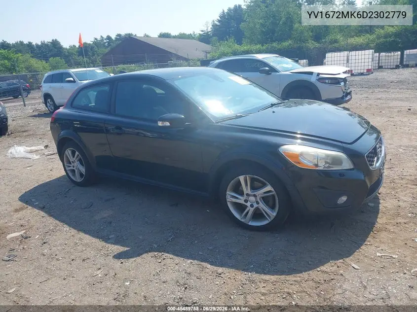 2013 Volvo C30 T5/T5 Platinum/T5 Premier/T5 Premier Plus/T5 R-Design/T5 R-Design Platinum/T5 R-Design Premier VIN: YV1672MK6D2302779 Lot: 45489758