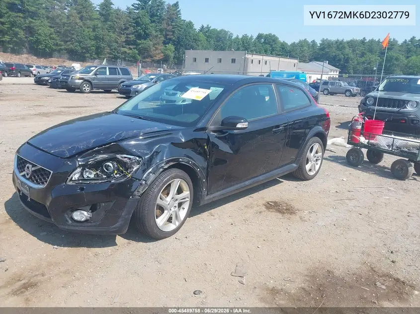 2013 Volvo C30 T5/T5 Platinum/T5 Premier/T5 Premier Plus/T5 R-Design/T5 R-Design Platinum/T5 R-Design Premier VIN: YV1672MK6D2302779 Lot: 45489758