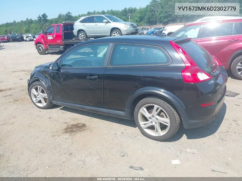 2013 Volvo C30 T5/T5 Platinum/T5 Premier/T5 Premier Plus/T5 R-Design/T5 R-Design Platinum/T5 R-Design Premier VIN: YV1672MK6D2302779 Lot: 45489758