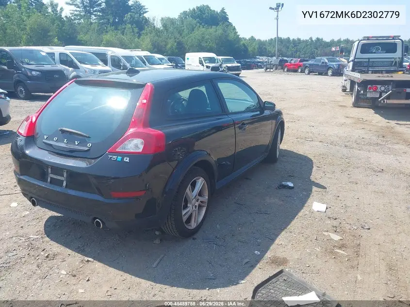 2013 Volvo C30 T5/T5 Platinum/T5 Premier/T5 Premier Plus/T5 R-Design/T5 R-Design Platinum/T5 R-Design Premier VIN: YV1672MK6D2302779 Lot: 45489758