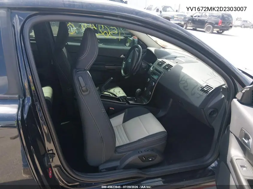 2013 Volvo C30 T5/T5 Platinum/T5 Premier/T5 Premier Plus/T5 R-Design/T5 R-Design Platinum/T5 R-Design Premier VIN: YV1672MK2D2303007 Lot: 45623945