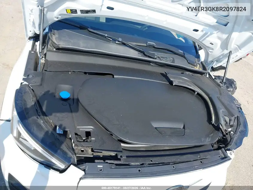 2024 Volvo C40 Recharge Pure Electric Twin Core VIN: YV4ER3GK8R2097824 Lot: 45179141