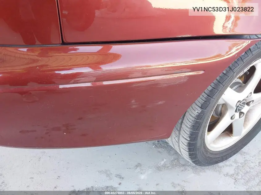 2001 Volvo C70 Ht VIN: YV1NC53D31J023822 Lot: 45275953