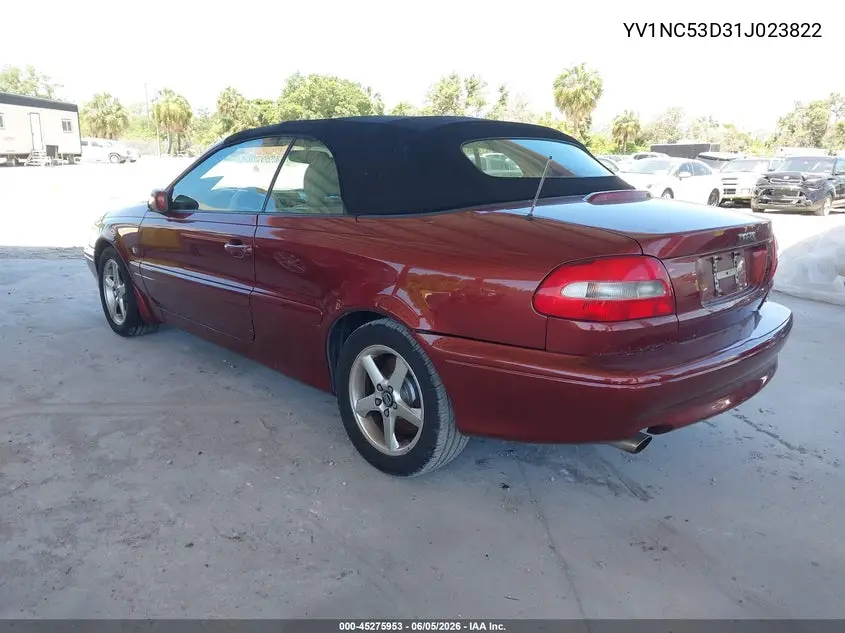 2001 Volvo C70 Ht VIN: YV1NC53D31J023822 Lot: 45275953
